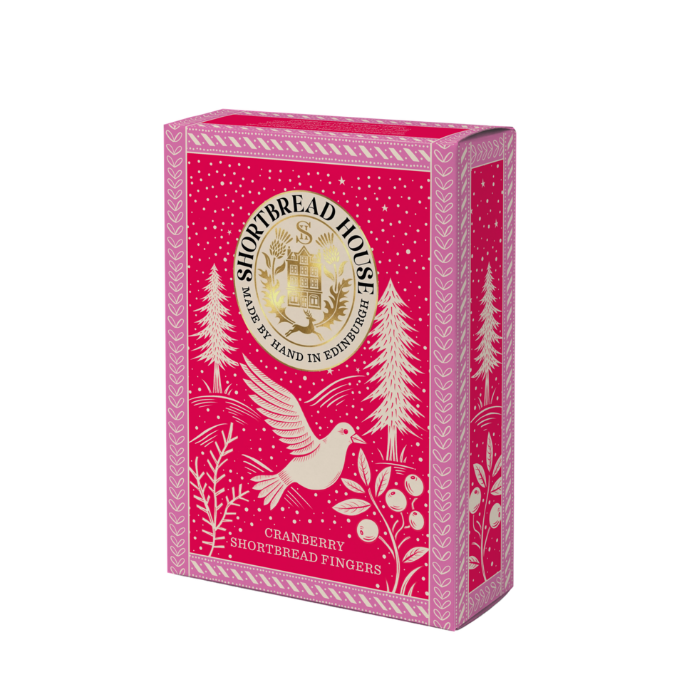 Shortbread House of Edinburgh Shortbread with Cranberries, 170g