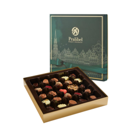 Pralibel Brussles Skyline Assorted Chocolates Emerald Gift Box, 330g