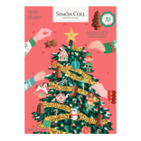 Simon Coll Advent Calendar, Milk Figurines, 216g