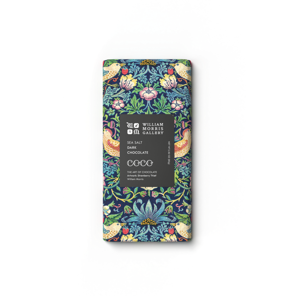Coco Chocolatier Sea Salt Dark Bar, 80g