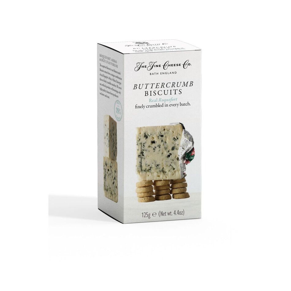 Fine Cheese Co. Roquefort Buttercrumb Biscuits, 125g
