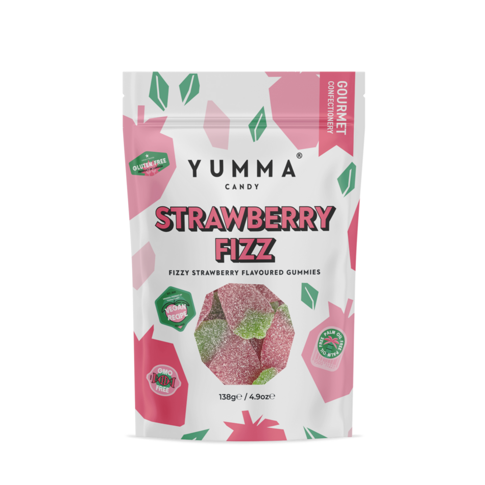 Yumma Candy Strawberry Fizz, 138g