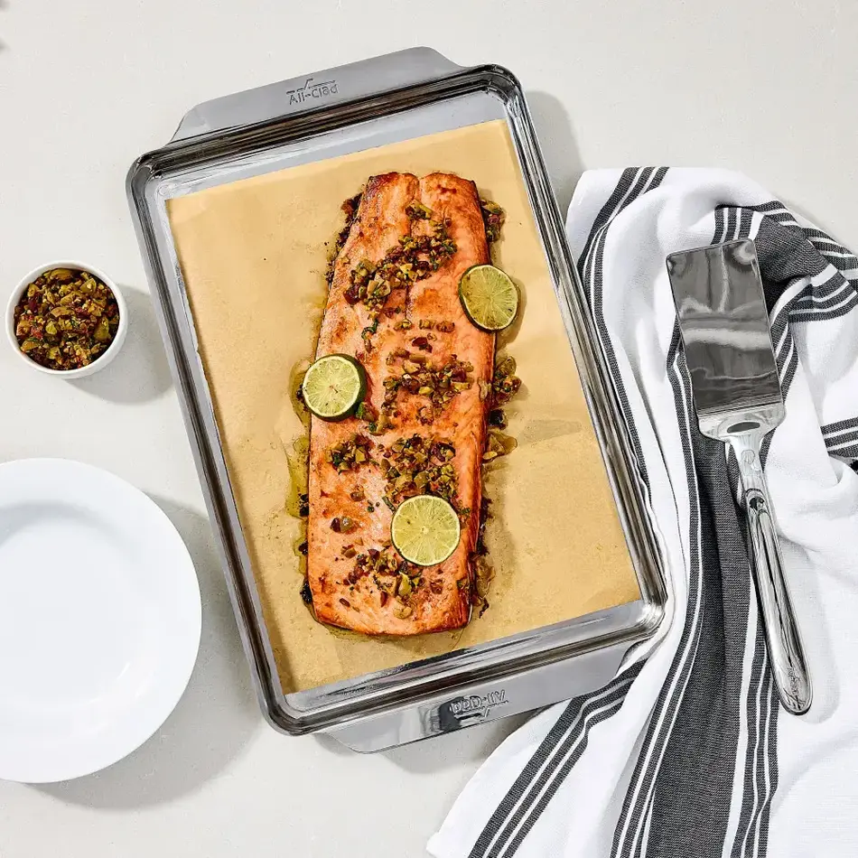 All Clad All Clad, Stainless Steel Half Sheet Pan, 11.5" x 17"