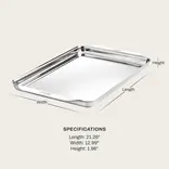 All Clad All Clad, Stainless Steel Half Sheet Pan, 11.5" x 17"