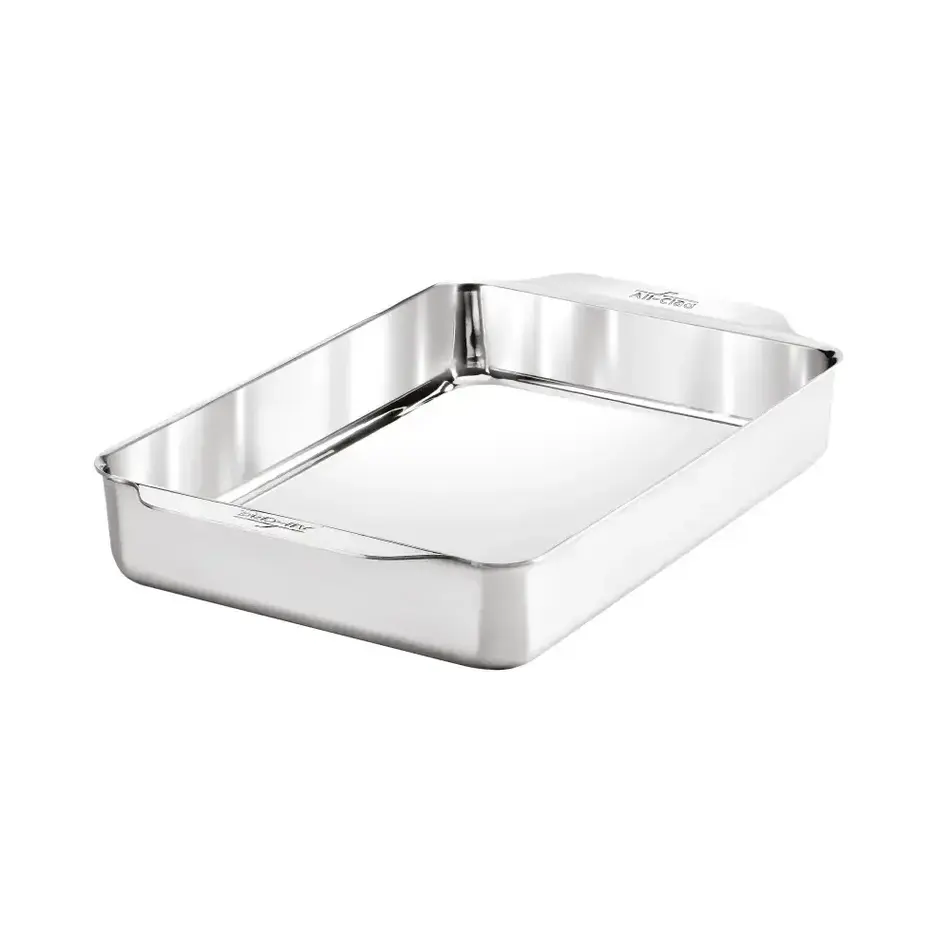 All Clad All Clad Stainless Steel Rectangular Baking Pan, 9" x 13"