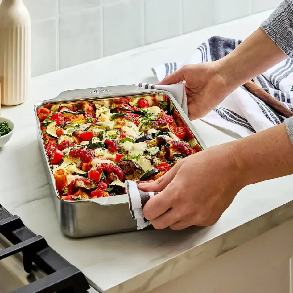All Clad All Clad Stainless Steel Rectangular Baking Pan, 9" x 13"