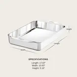 All Clad All Clad Stainless Steel Rectangular Baking Pan, 9" x 13"