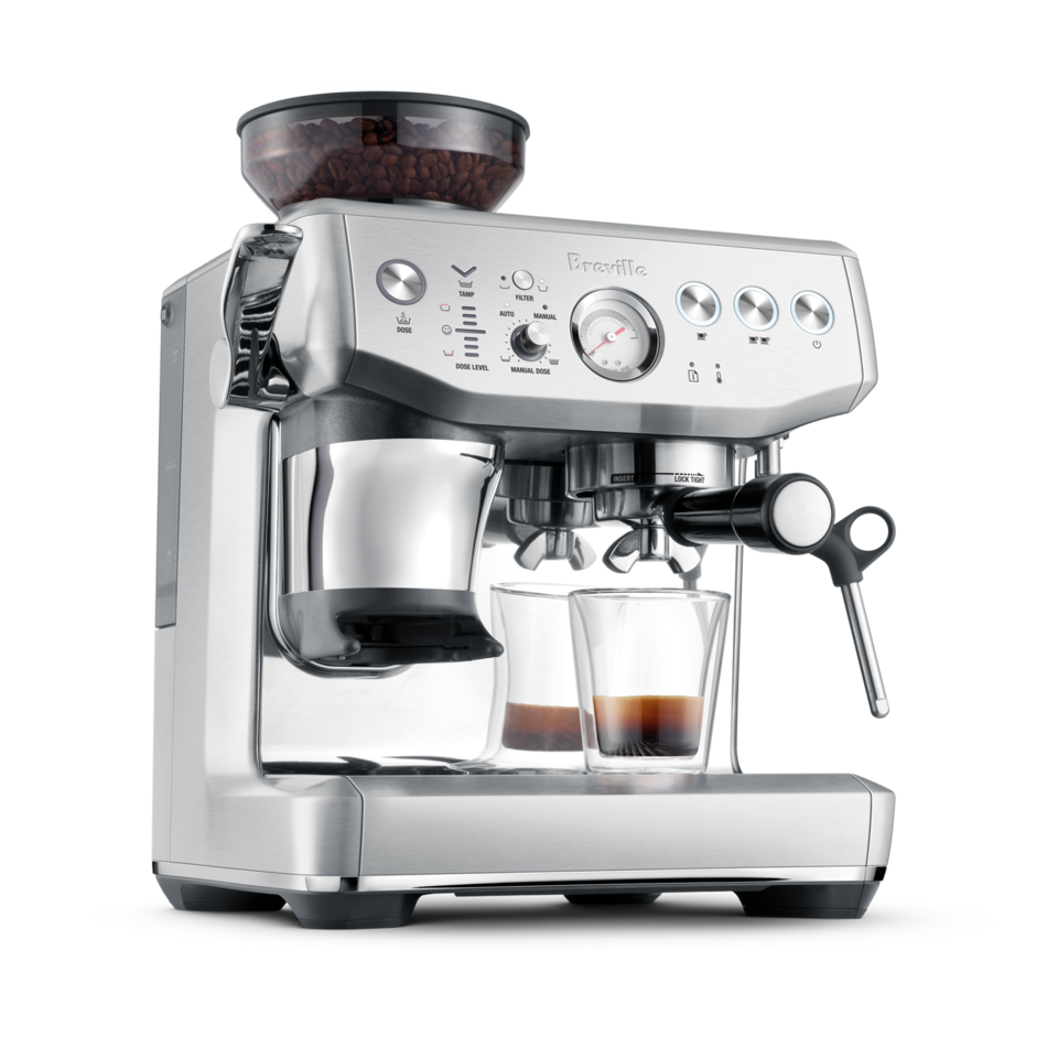Breville the Barista Express® Impress, Sea Salt