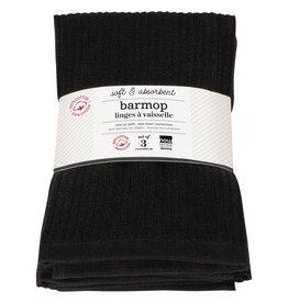 Utility Barmops Large Black Set of 3