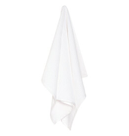 Ripple White Kitchen Towel