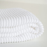 Ripple White Kitchen Towel