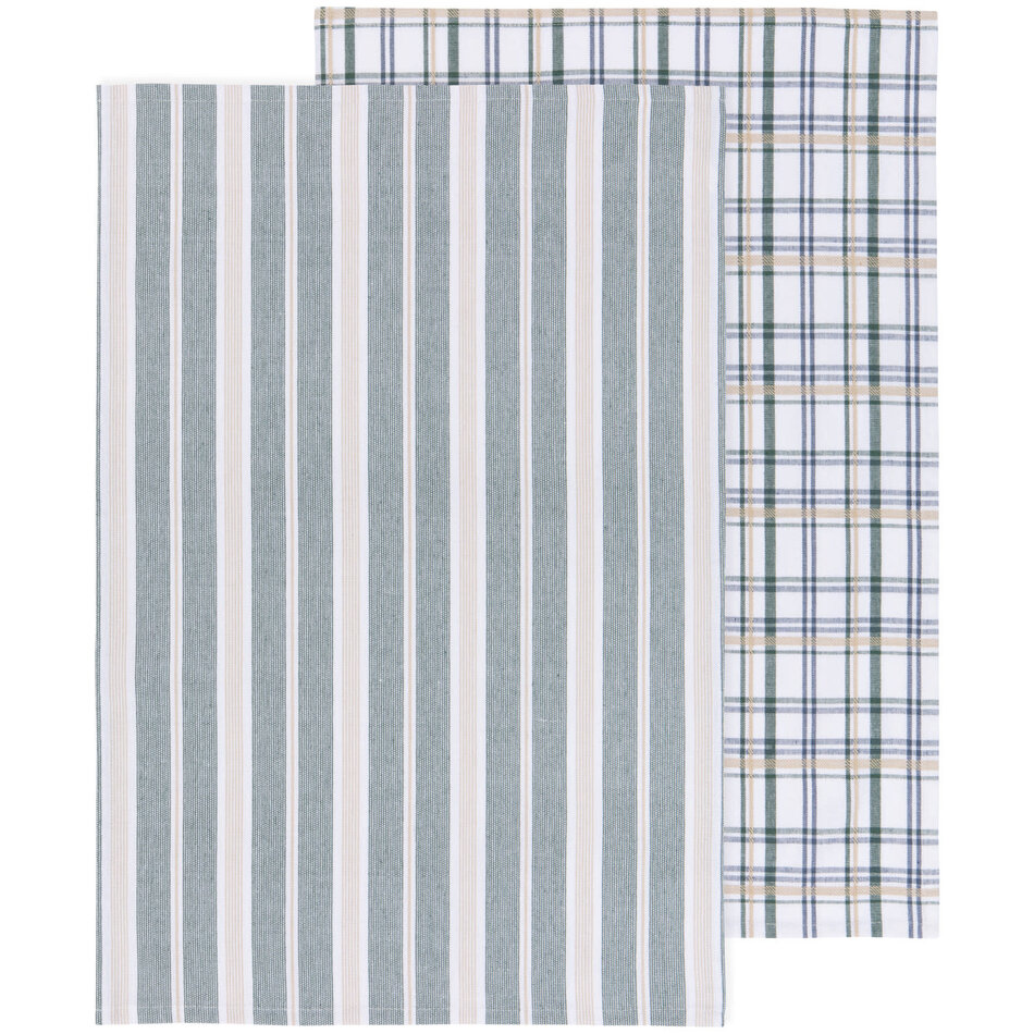 Terrace Recycled Cotton Dishtowels Set of 2