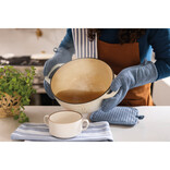 Oxford Silicone-Cotton Oven Mitt, Blue