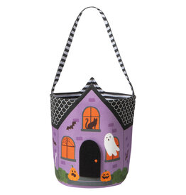 Haunted House Halloween Candy Bucket