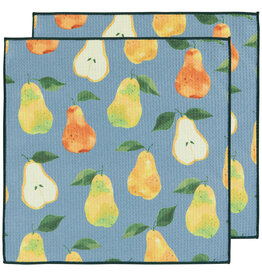 Heritage Pear Recycled Microfibre Dishcloths Set o