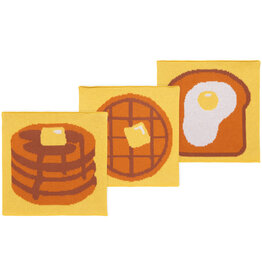 Brunch Club Knit Dishcloth Set of 3