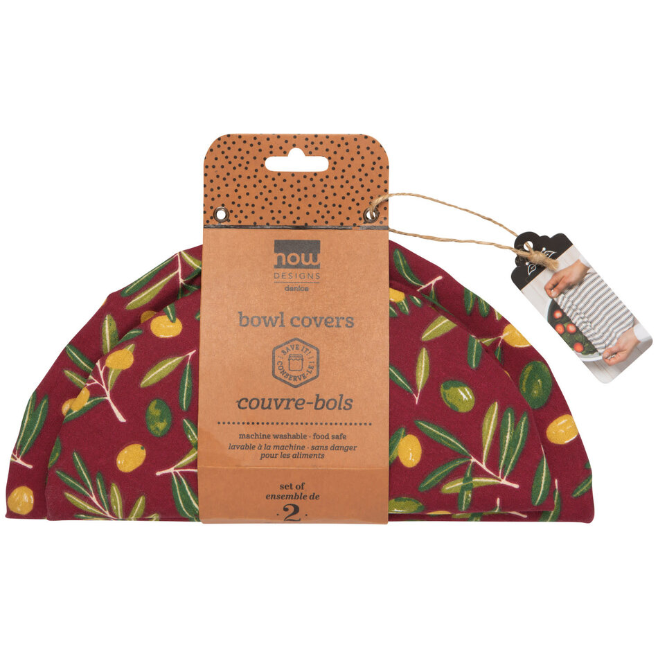 Olive Oil Bowl Cover Set of 2