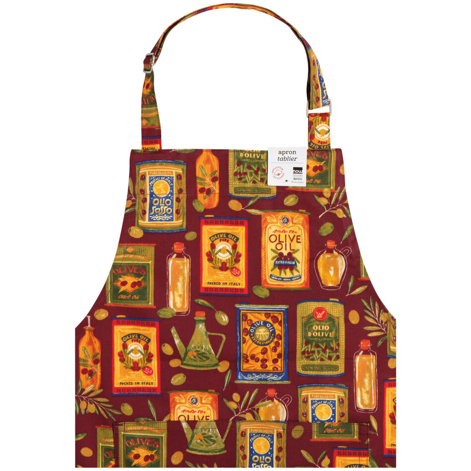 Olive Oil Chef Apron