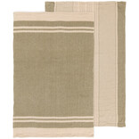 Linea Olive Branch Woven Dishtowels Set of 2