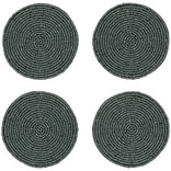 Lagoon Beaded Coasters Set of 4