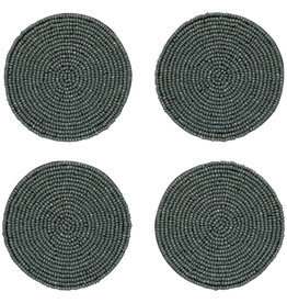 Lagoon Beaded Coasters Set of 4
