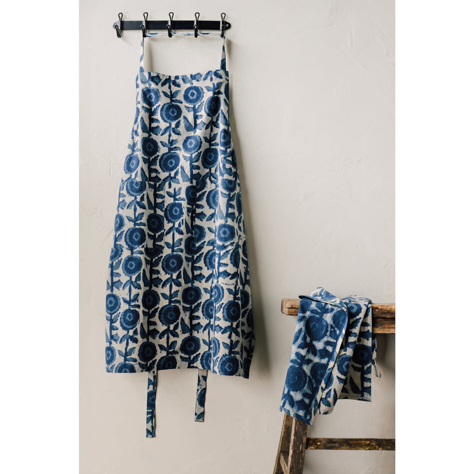 Gilia Block Print Dishtowel