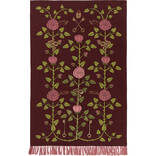 Rose Briar Embroidered Dishtowel