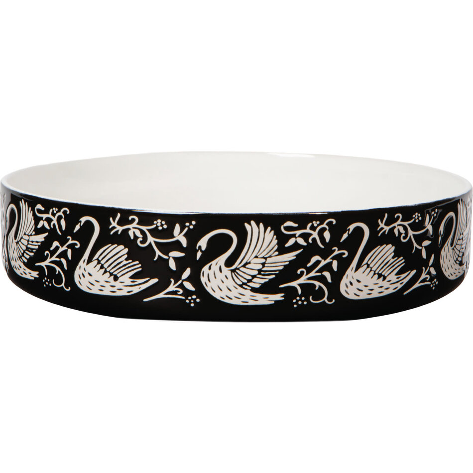 Swan Song Imprint Serving Bowl