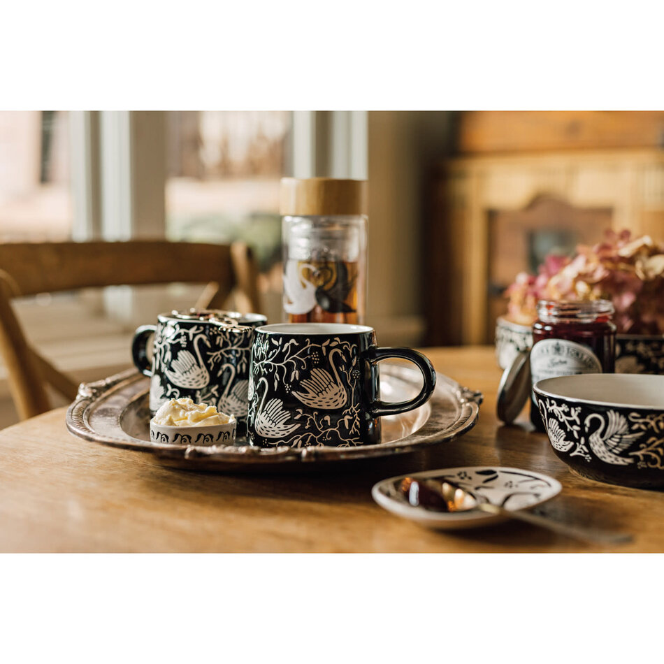 Swan Song Imprint Serving Bowl