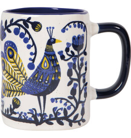 Peacock Perch Mug
