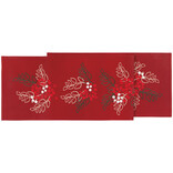 Merry Berry Christmas Table Runner