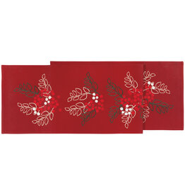 Merry Berry Christmas Table Runner