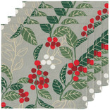 Merry Berry Christmas Napkins Set of 4