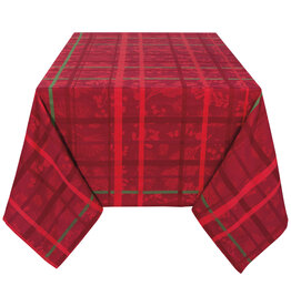 Winterberry Christmas Jacquard Tablecloth 60 x 90