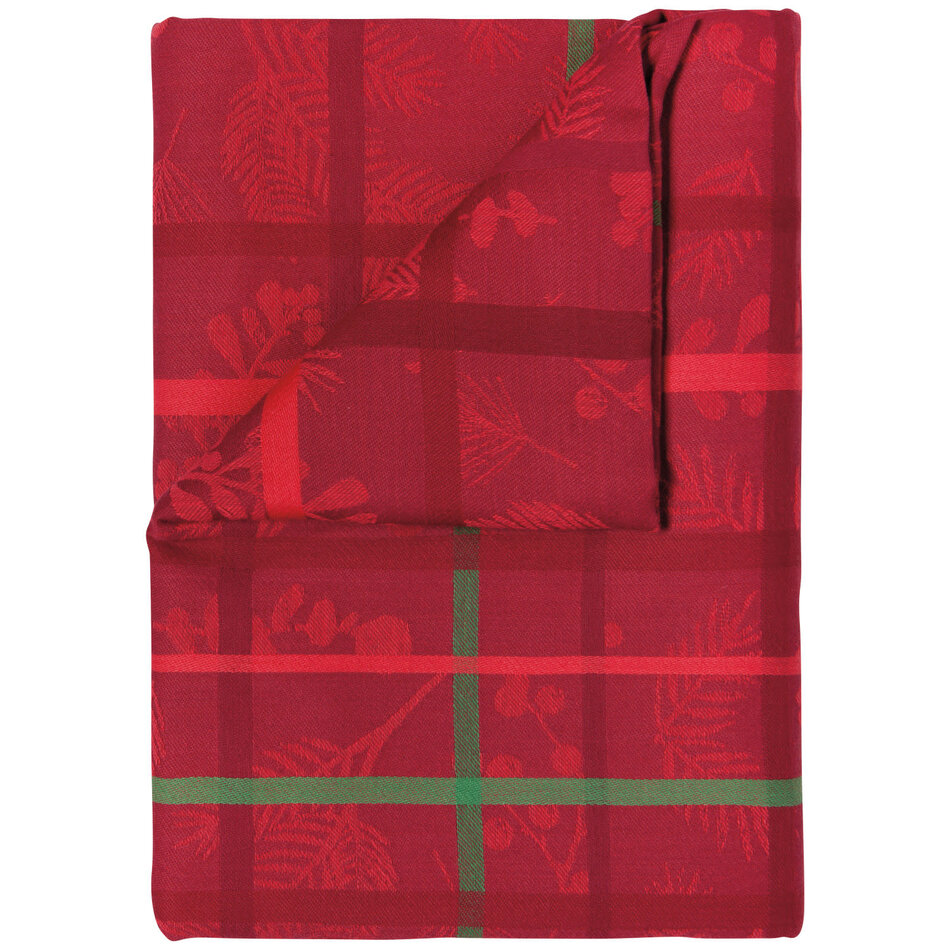 Winterberry Christmas Jacquard Tablecloth 60 x 90