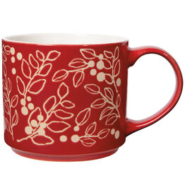 Merry Berry Christmas Stacking Mug