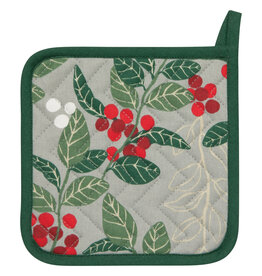 Merry Berry Christmas Potholder