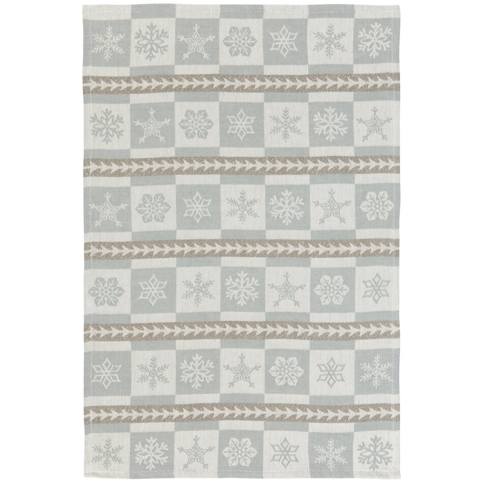 Snowfall Jacquard Christmas Dishtowel