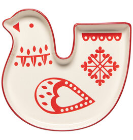 Folk Forest Christmas Tray