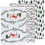 Forest Fete Floursack Dishtowels Set of 3