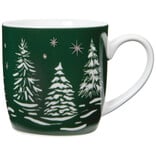 Winter Frost Christmas Porcelain Mug