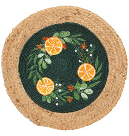 Cedar & Citrus Braided Placemat