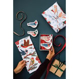 Season's Tweetings Christmas Floursack Dishtowels, set of 3