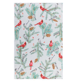 Birds & Boughs Christmas Recycled Microfibre Dishtowel