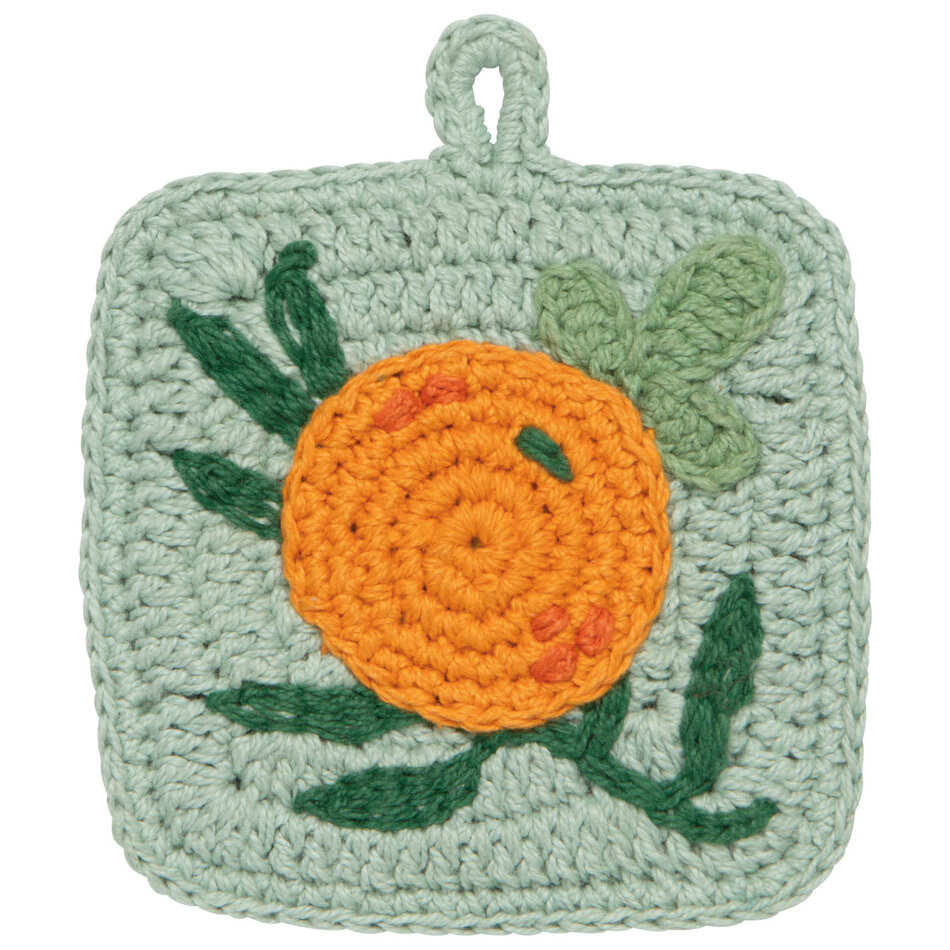 Cedar & Citrus Crochet Sponges Set of 2