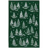 Winter Frost Christmas Dishtowel