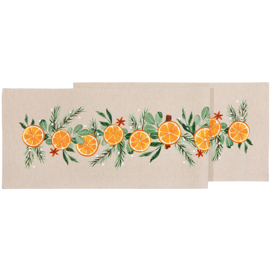 Cedar & Citrus Table Runner