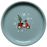 Holiday Traffic Christmas Mug with Lid
