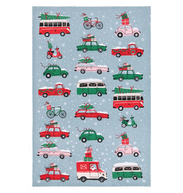 Holiday Traffic Christmas Dishtowel