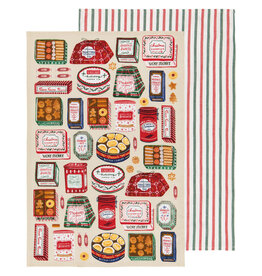 Sugar & Spice Christmas Dishtowels Set of 2